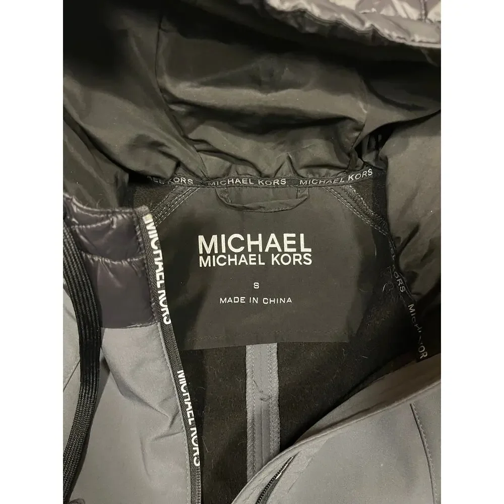 Michael Kors Soft Shell Hooded‎ Jacket S